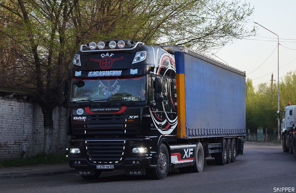 Алматы, № 279 YW 02 — DAF XF105 FT