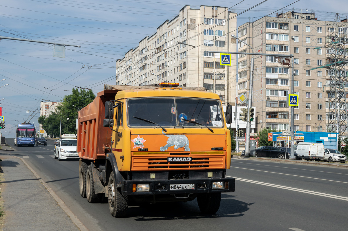 Башкортостан, № М 844 ЕХ 102 — КамАЗ-65115 [651150]