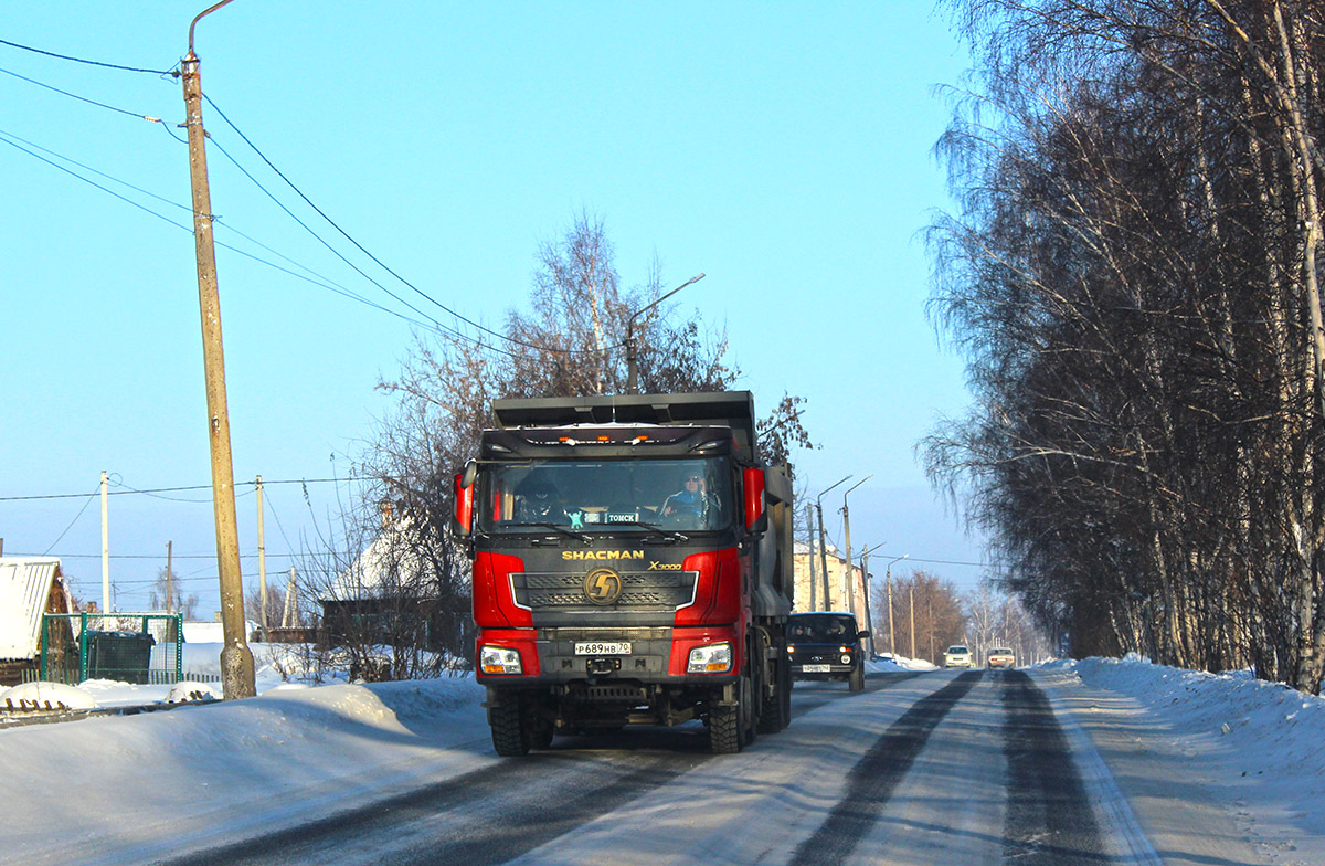 Томская область, № Р 689 НВ 70 — Shaanxi Shacman X3000 SX3318