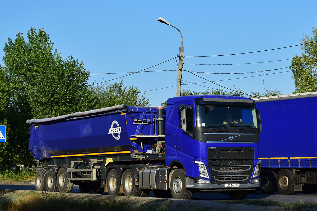 Волгоградская область, № Н 222 НО 34 — Volvo ('2012) FH.460 [X9P]