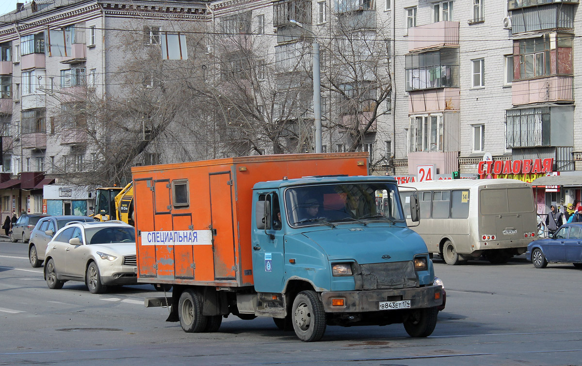 Челябинская область, № В 843 ЕТ 174 — ЗИЛ-5301B2 "Бычок"