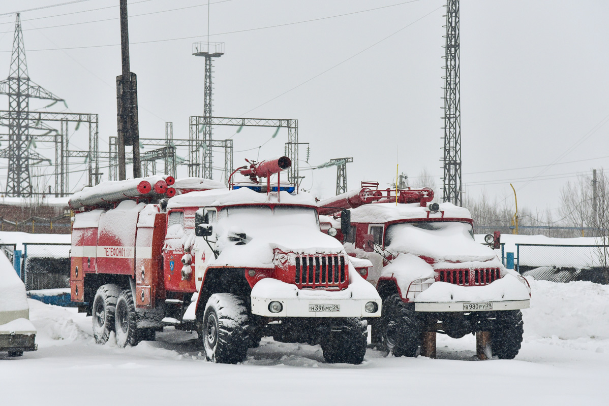 Архангельская область, № Н 396 МС 29 — Урал-4320-40