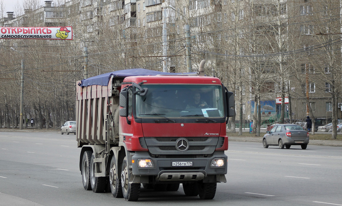 Челябинская область, № У 256 ТВ 174 — Mercedes-Benz Actros '09 4141 [Z9M]