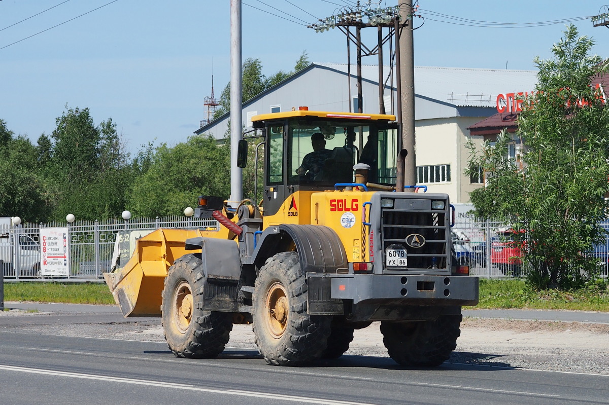 Ханты-Мансийский автоном.округ, № 6078 УХ 86 — SDLG LG936