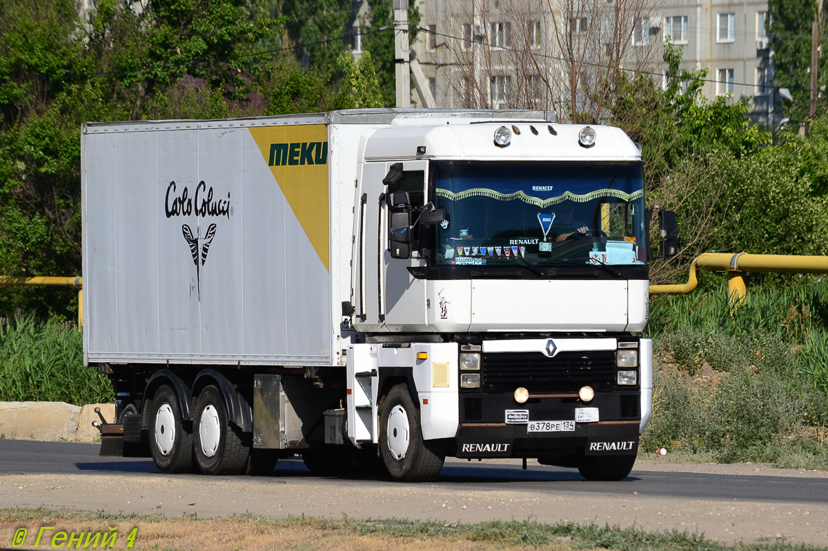 Волгоградская область, № В 378 РЕ 134 — Renault Magnum Integral ('1997)