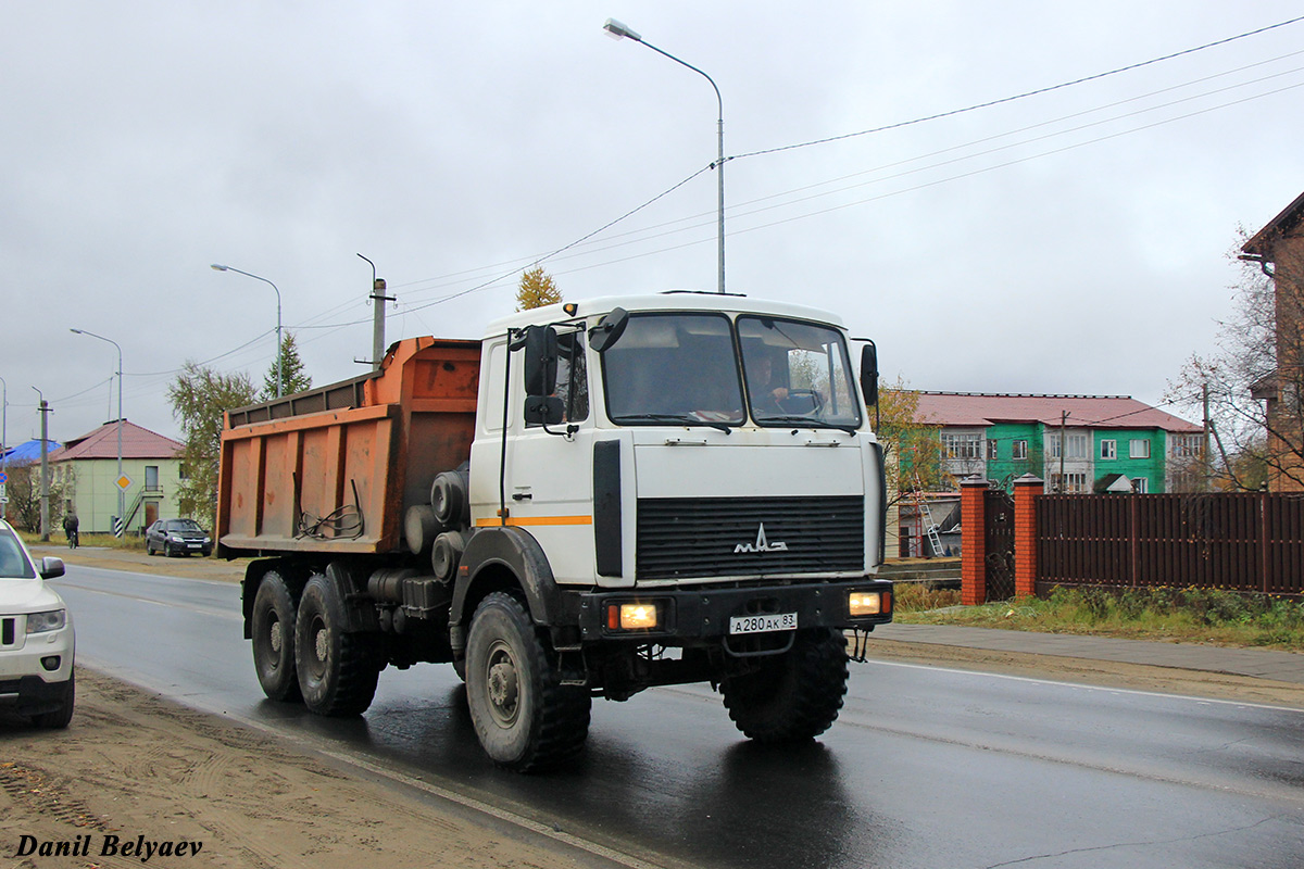 Ненецкий автономный округ, № А 280 АК 83 — МАЗ-651705