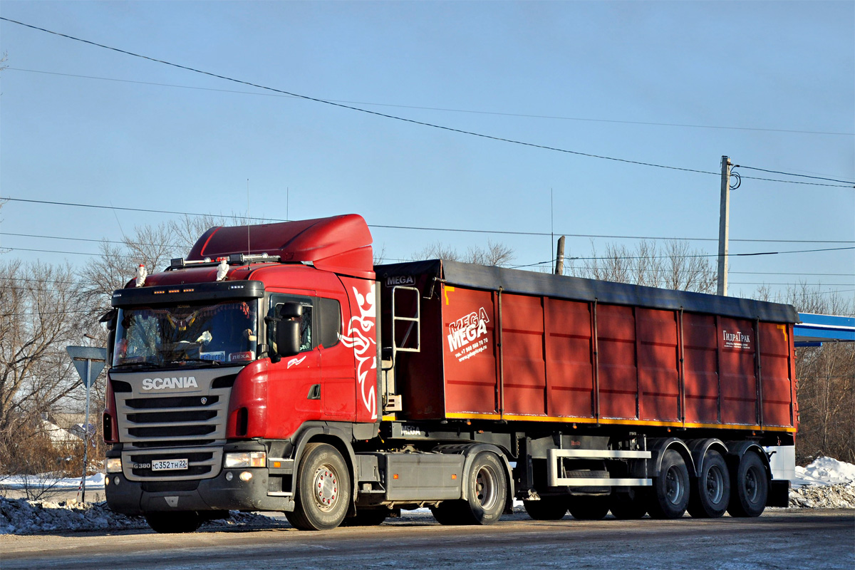 Алтайский край, № С 352 ТН 22 — Scania ('2009) G380