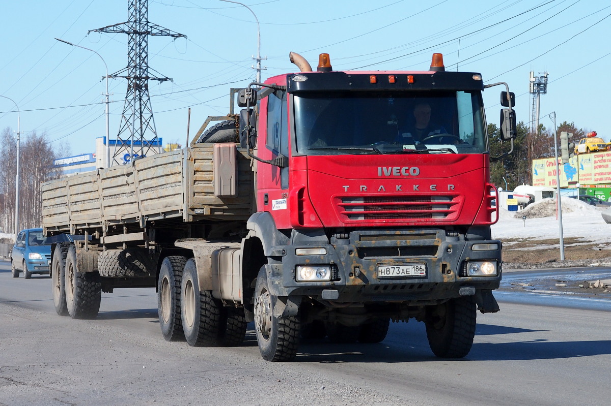 Тюменская область, № Н 873 АЕ 186 — IVECO-AMT Trakker ('2004)