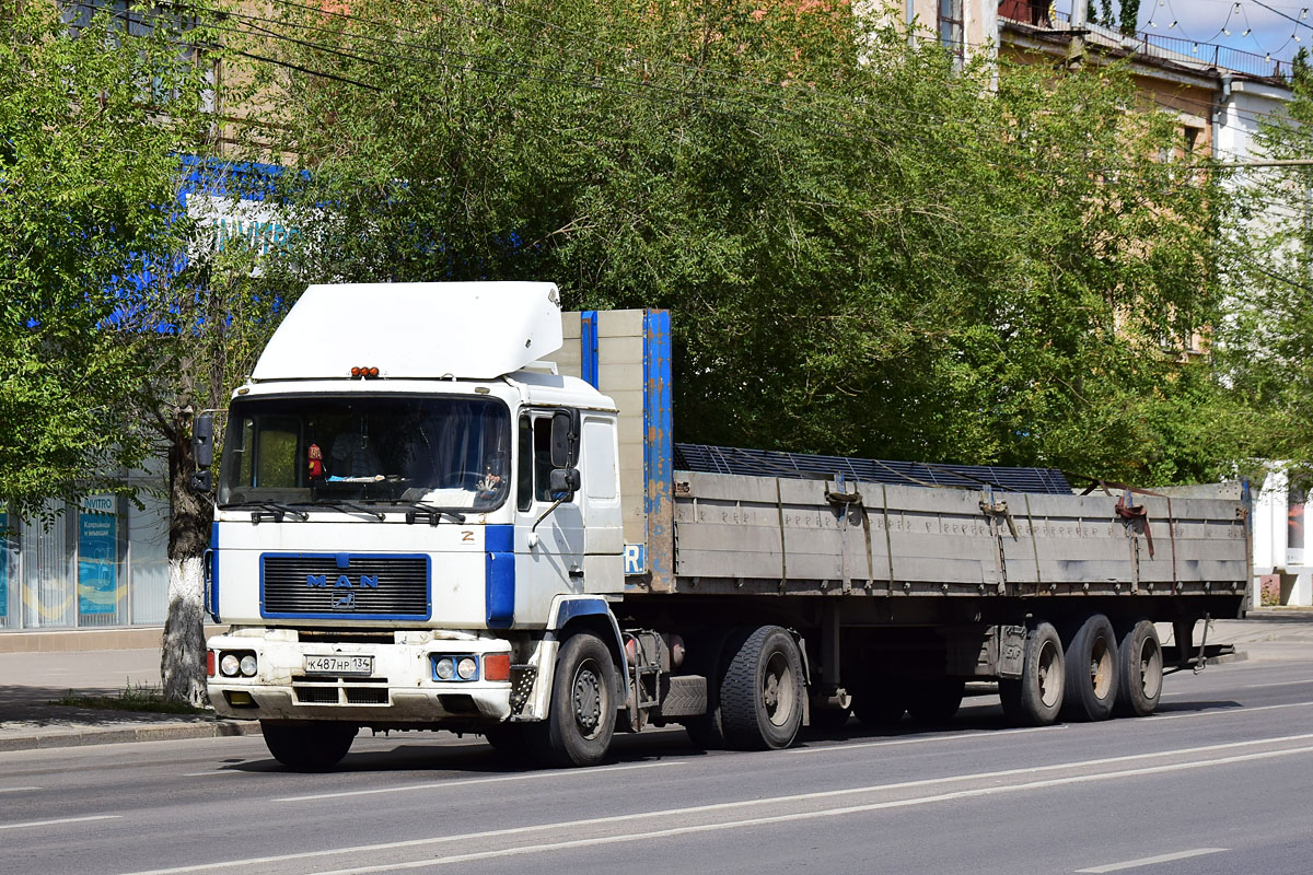 Волгоградская область, № К 487 НР 134 — MAN F90 19.xxx (общая)