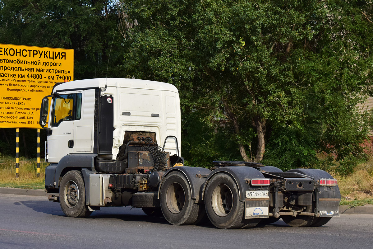 Волгоградская область, № В 911 УС 134 — MAN TGS ('2007) 26.440