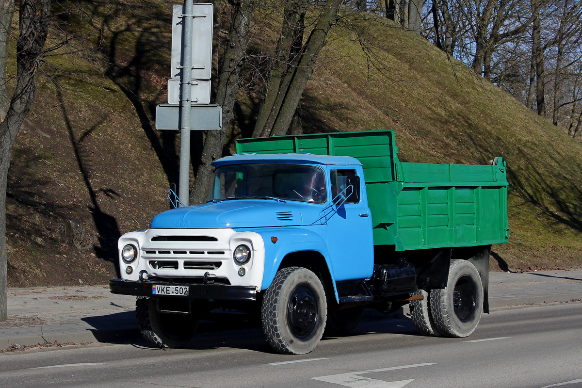 Литва, № VKE 502 — ЗИЛ-495810