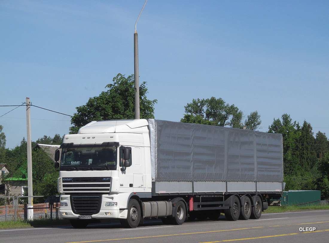 Смоленская область, № М 560 КХ 67 — DAF XF105 FT