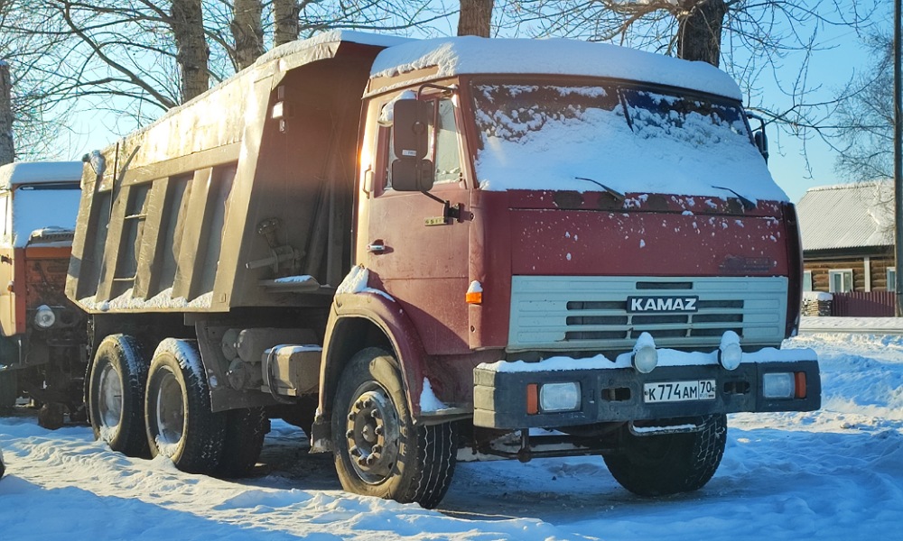 Томская область, № К 774 АМ 70 — КамАЗ-65115-02 [65115C]