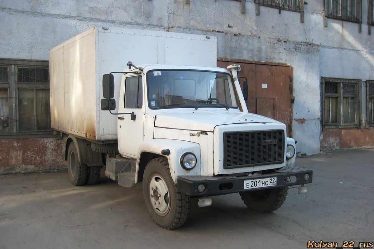 Алтайский край, № Е 201 НС 22 — ГАЗ-3309