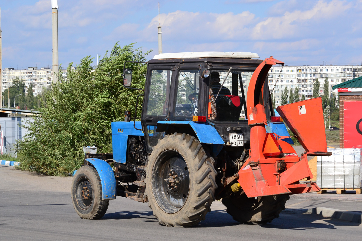 Волгоградская область, № 7860 ВО 34 — Беларус-82.1