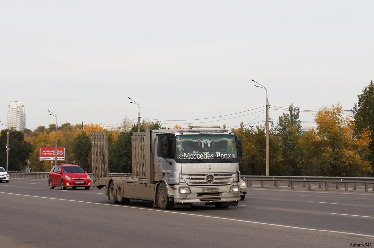 Красноярский край, № О 505 ВК 124 — Mercedes-Benz Actros ('2003) 1836