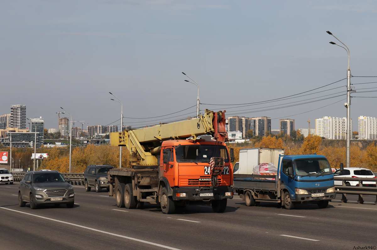 Красноярский край, № Е 354 СА 124 — КамАЗ-65115-D3