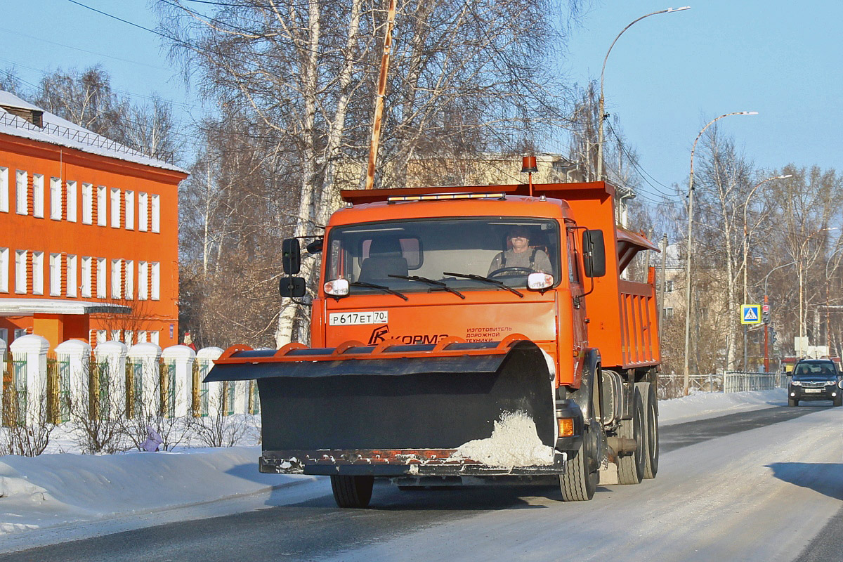 Томская область, № Р 617 ЕТ 70 — КамАЗ-65115 (общая модель)