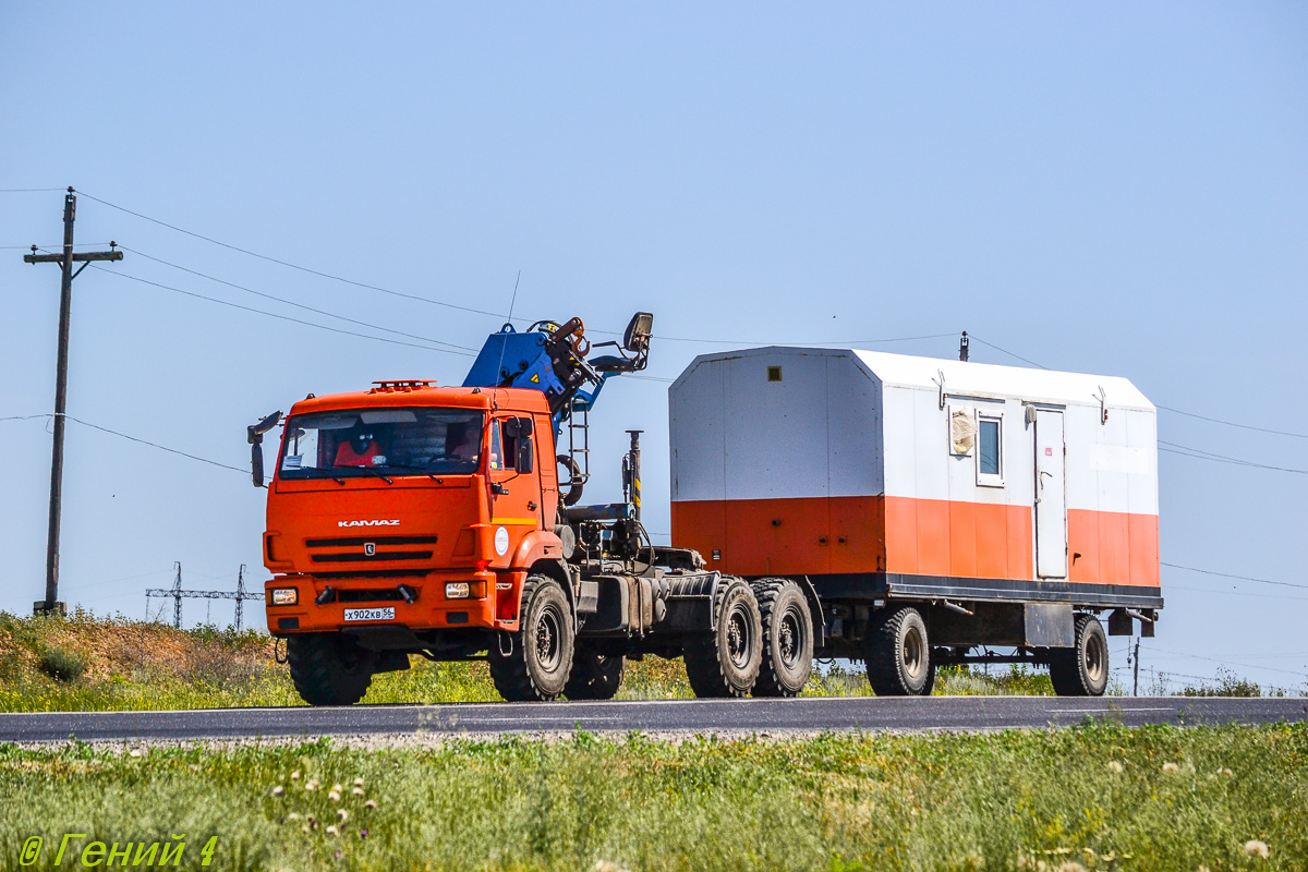 Волгоградская область, № Х 902 КВ 56 — КамАЗ-43118-46