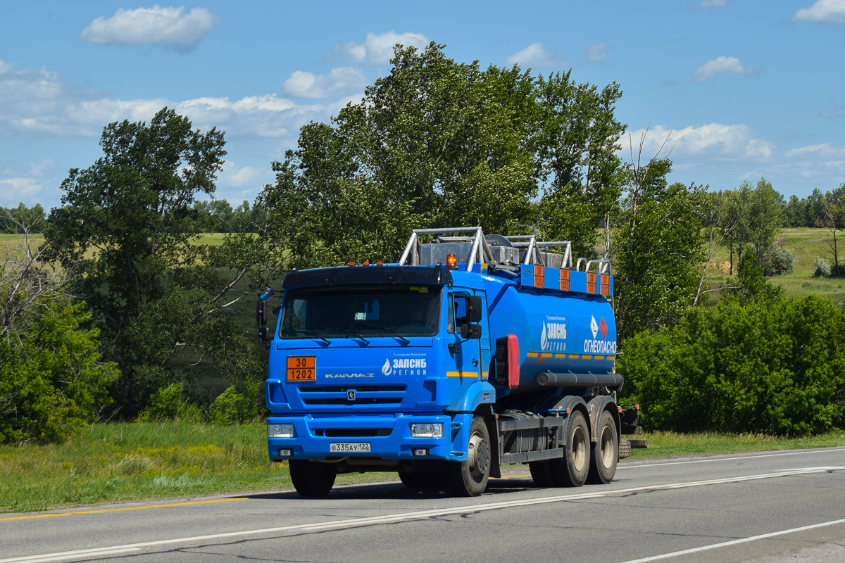 Алтайский край, № В 335 АУ 122 — КамАЗ-65115-A5