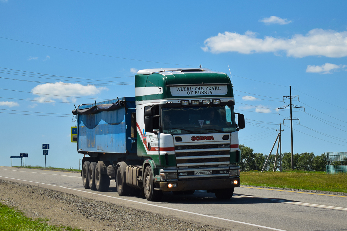 Алтайский край, № А 518 НН 122 — Scania ('1996) R124L