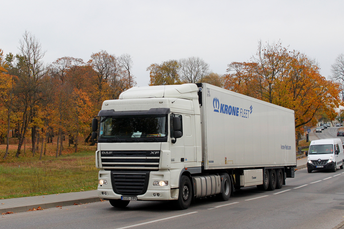 Литва, № GUO 084 — DAF XF105 FT