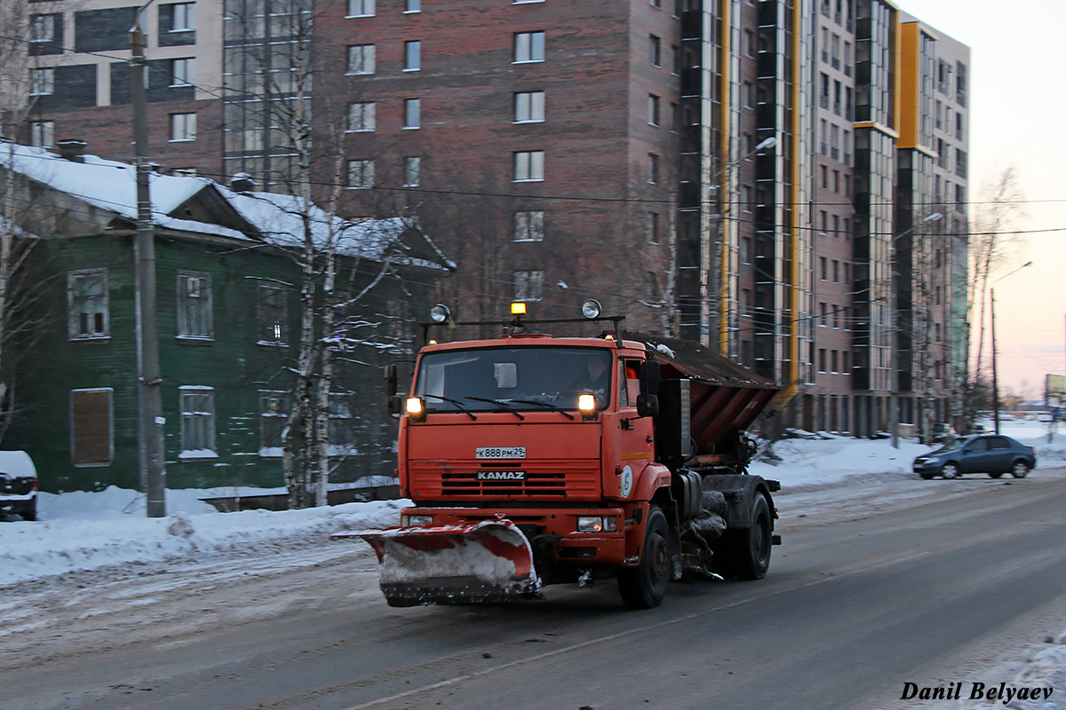 Архангельская область, № К 888 РМ 29 — КамАЗ-53605-62