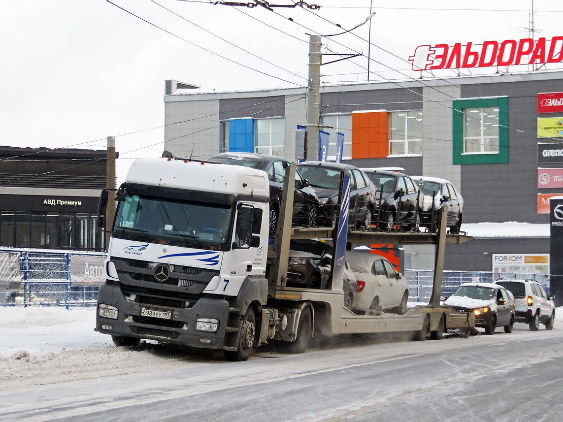 Москва, № С 989 УУ 197 — Mercedes-Benz Axor 1836