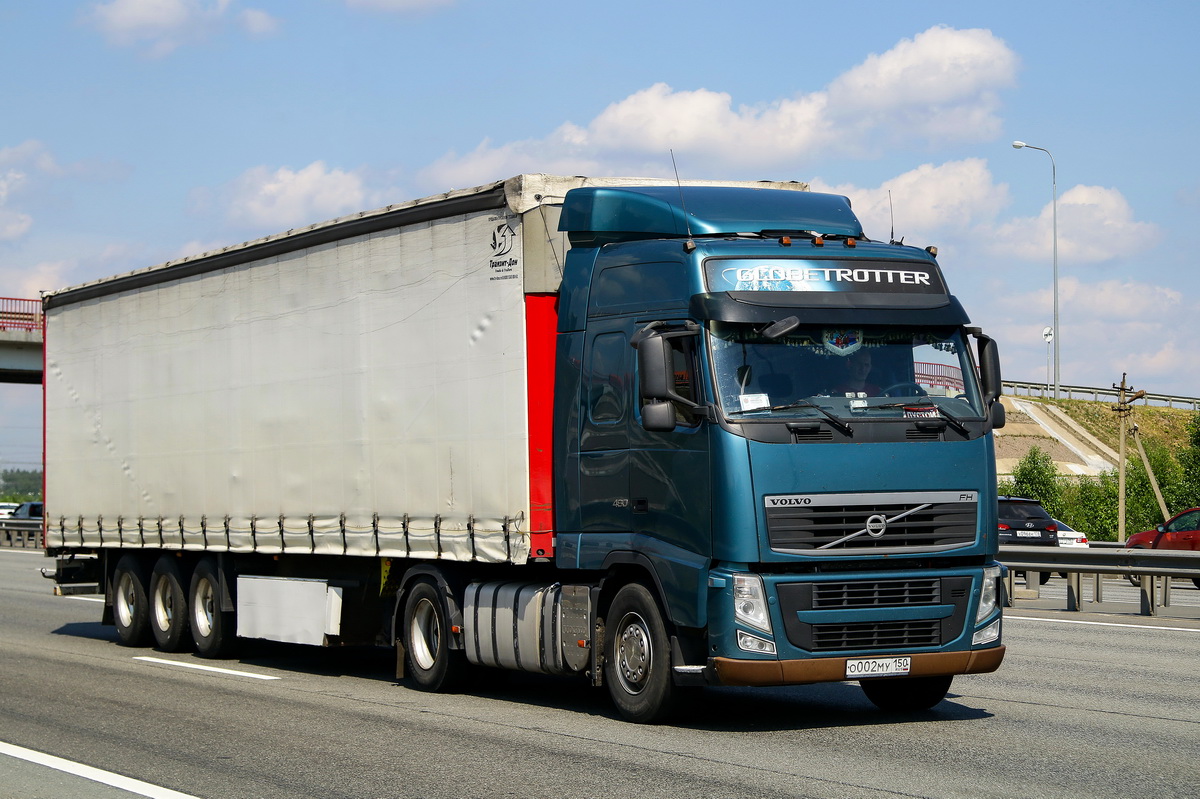 Московская область, № О 002 МУ 150 — Volvo ('2008) FH.460 [X9P]; Volvo ('2008) FH.460 "Чемпион Эпохи" (Ленинградская область)