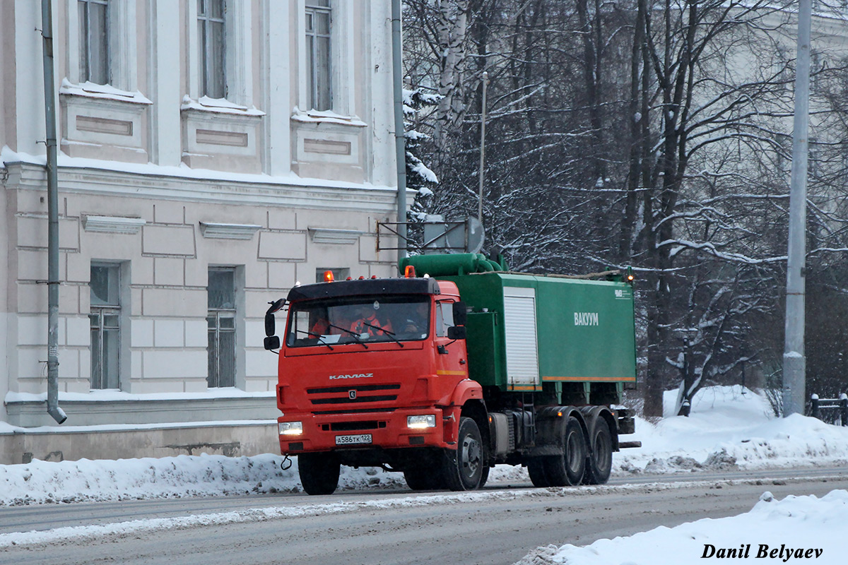 Архангельская область, № А 586 ТК 122 — КамАЗ-65111-50