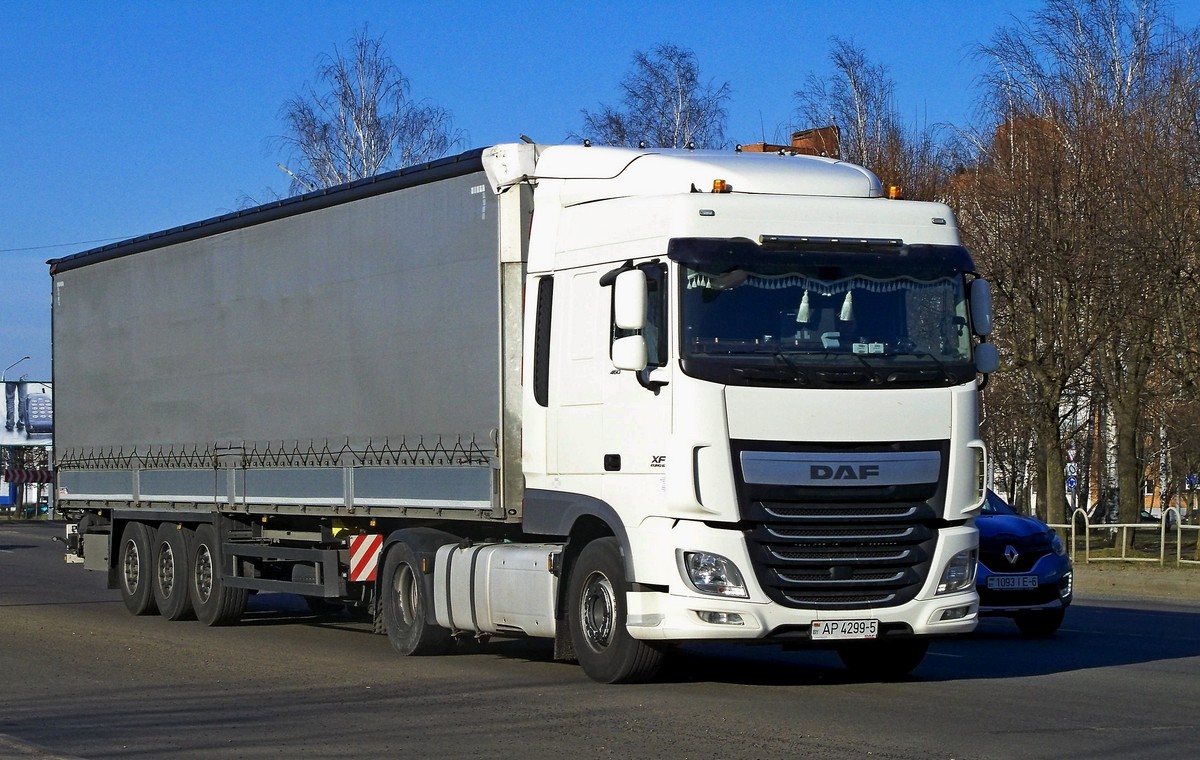 Минская область, № АР 4299-5 — DAF XF Euro6 FT