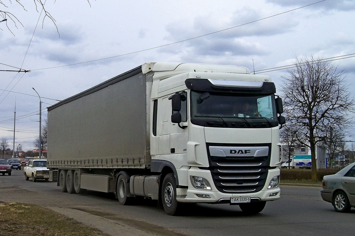 Могилёвская область, № АК 3330-6 — DAF XF Euro6 FT