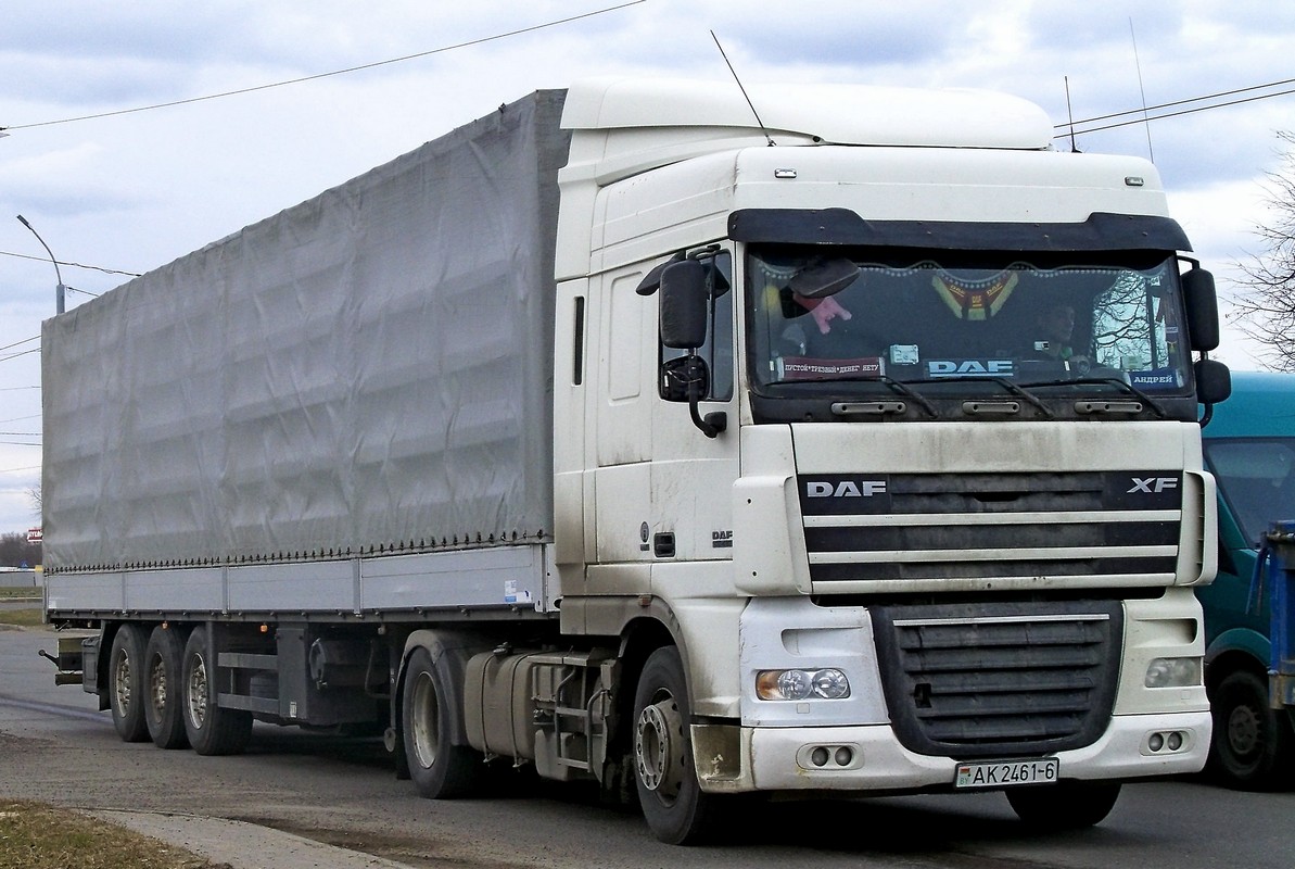 Могилёвская область, № АК 2461-6 — DAF XF105 FT