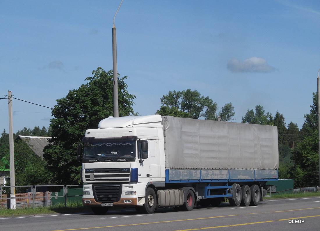 Могилёвская область, № АК 2505-6 — DAF XF105 FT