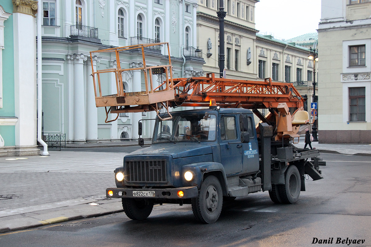 Санкт-Петербург, № В 822 СХ 178 — ГАЗ-3309