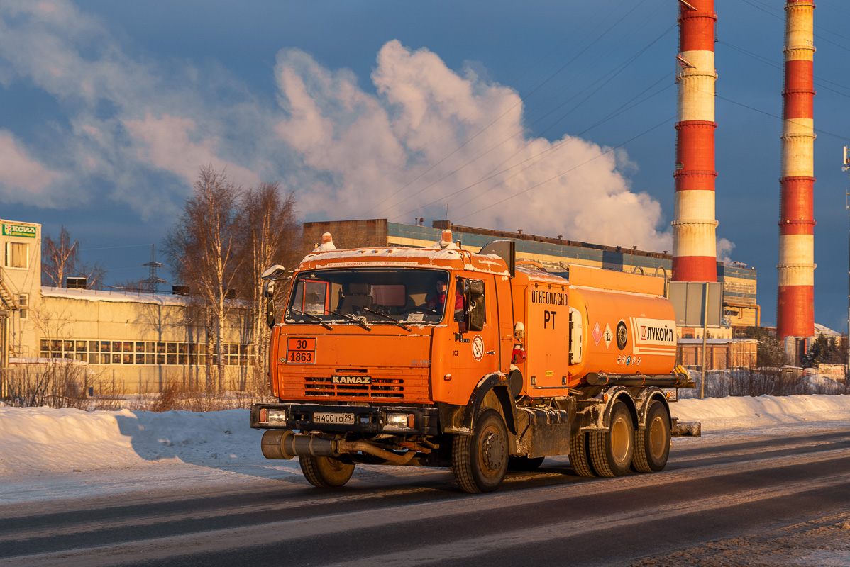 Архангельская область, № Н 400 ТО 29 — КамАЗ-65115-62