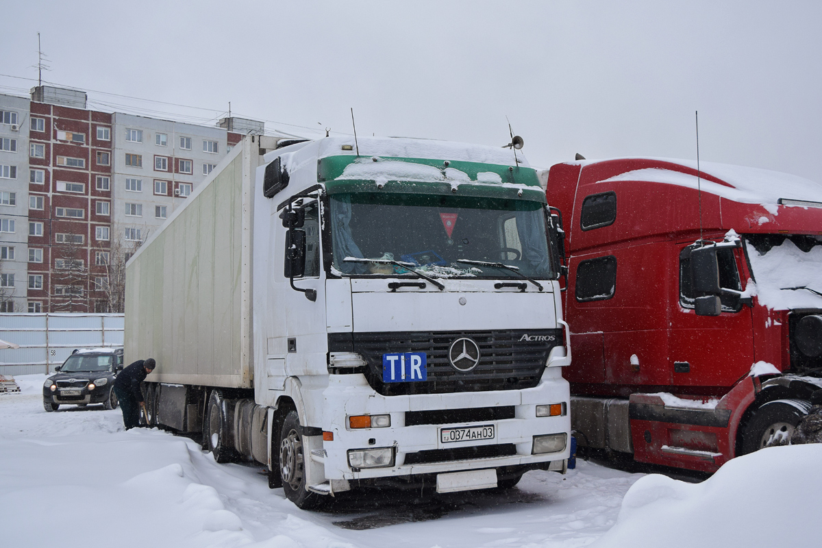 Таджикистан, № 0374 AH 03 — Mercedes-Benz Actros ('1997) 1853