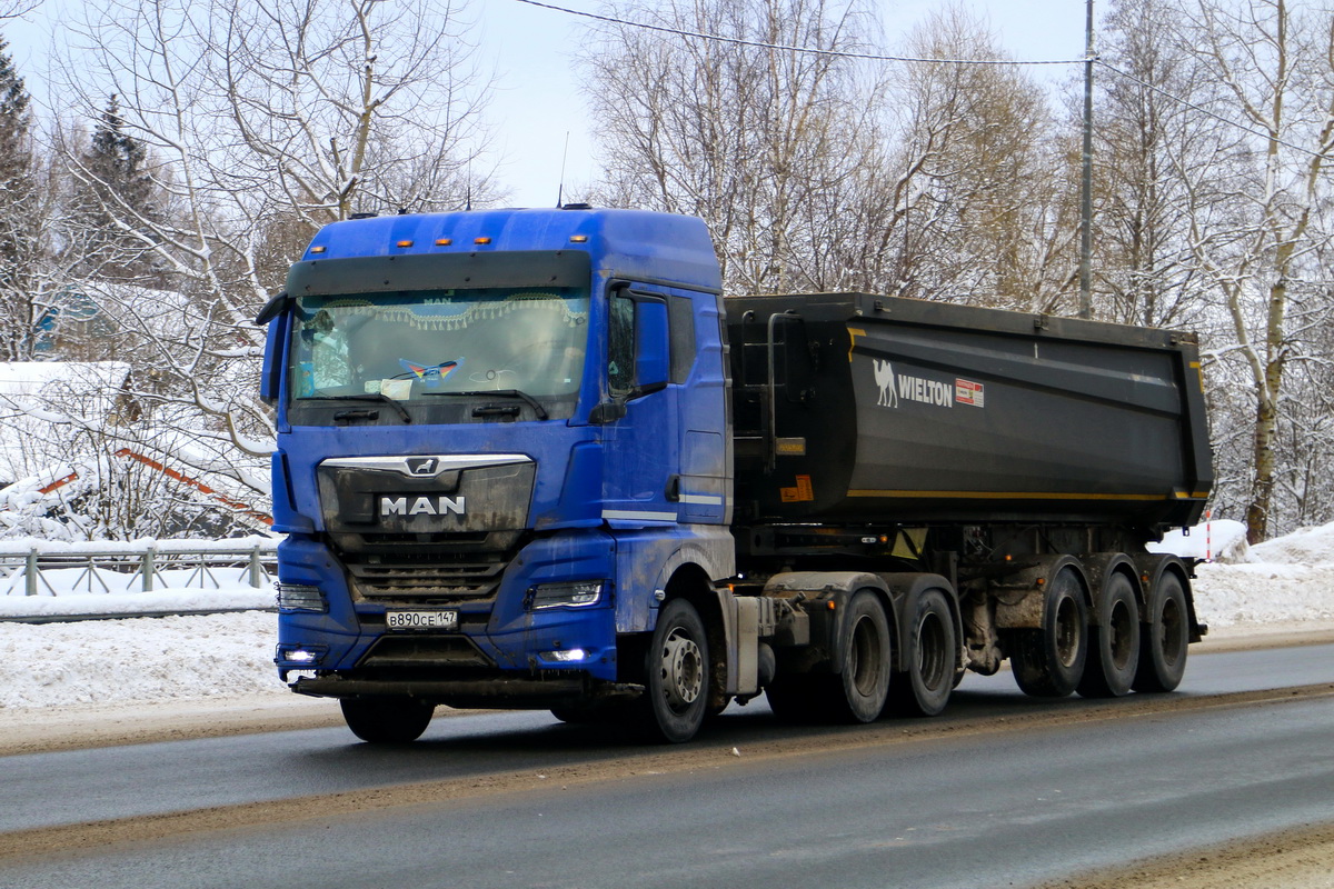 Ленинградская область, № В 890 СЕ 147 — MAN TGX ('2020) 33.440