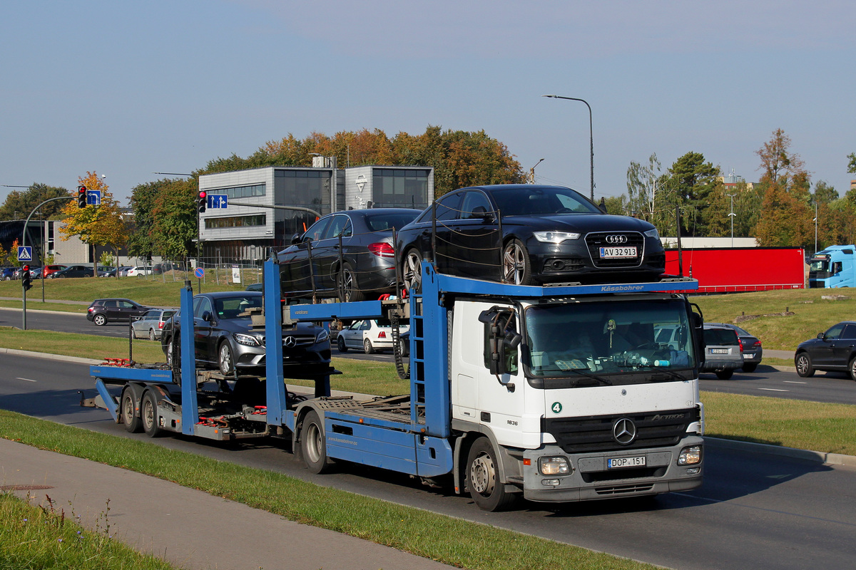 Литва, № DOP 151 — Mercedes-Benz Actros ('2003) 1836