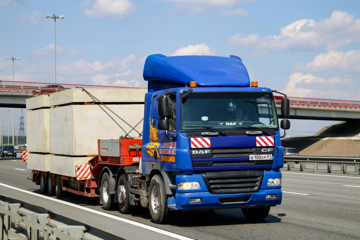 Адыгея, № В 100 КР 01 — DAF CF85 FTG