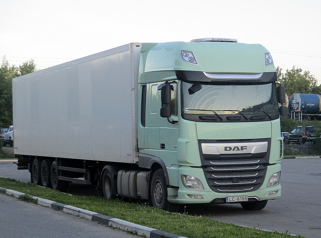 Латвия, № LC-6165 — DAF XF Euro6 FT