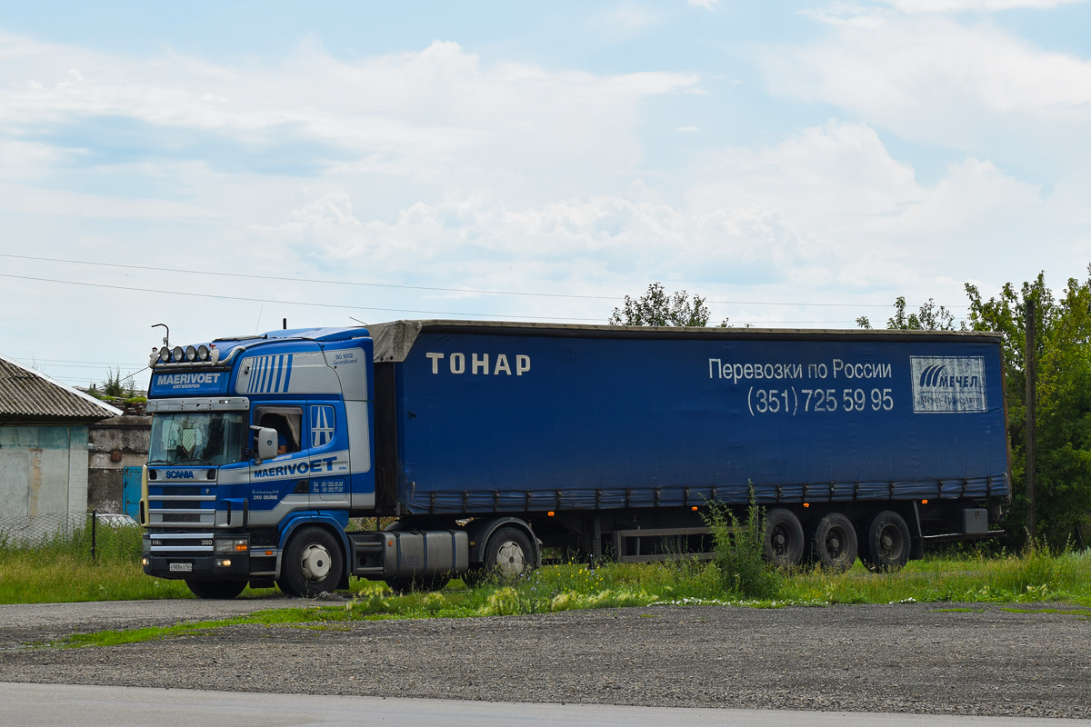 Саратовская область, № Е 988 КО 164 — Scania ('1996) R114L