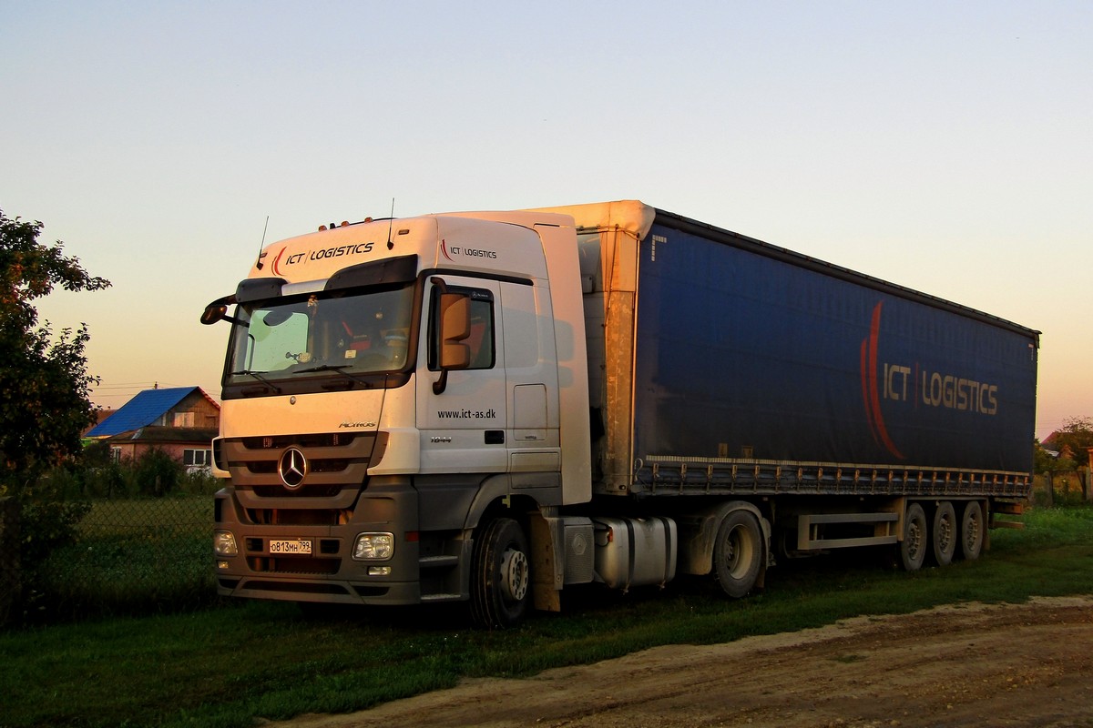 Москва, № О 813 МН 799 — Mercedes-Benz Actros ('2009) 1844