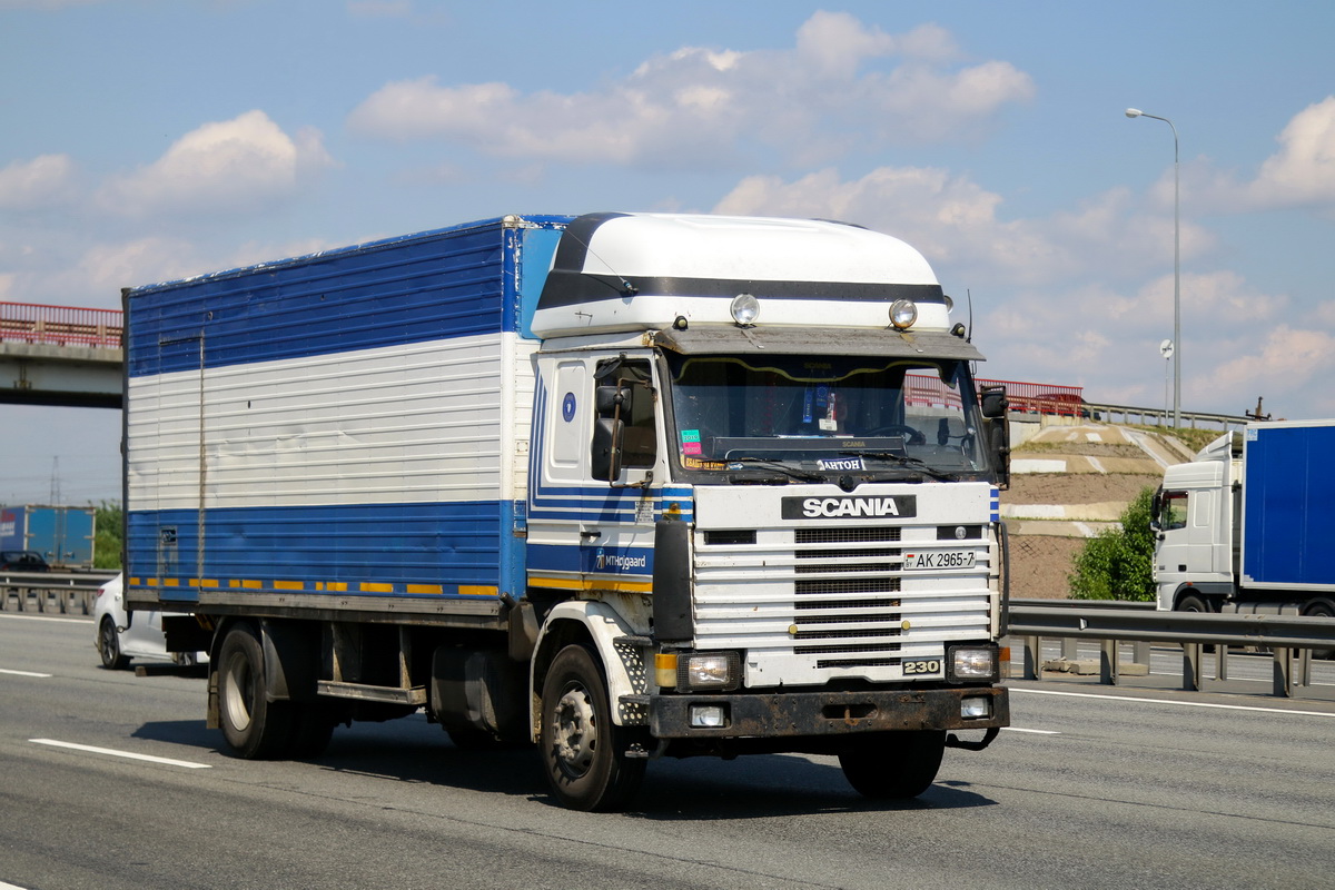 Минск, № АК 2965-7 — Scania (II) (общая модель)