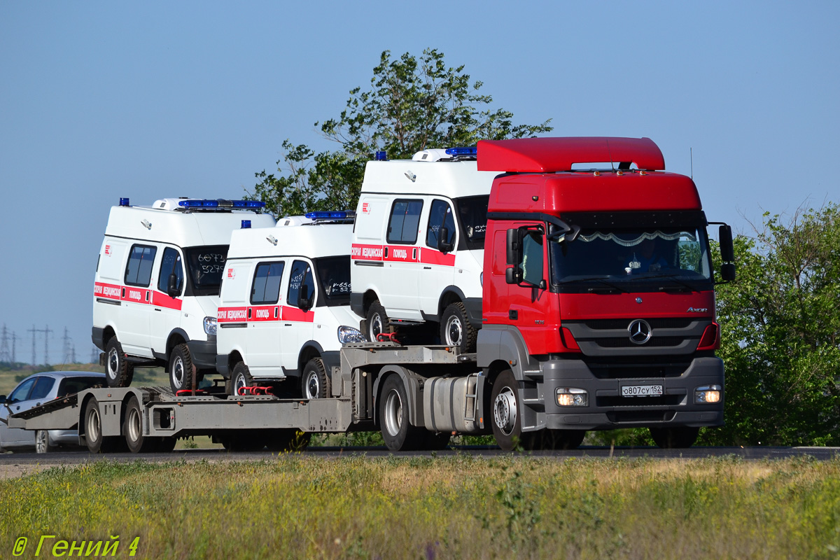 Нижегородская область, № О 807 СУ 152 — Mercedes-Benz Axor 1836 [Z9M]