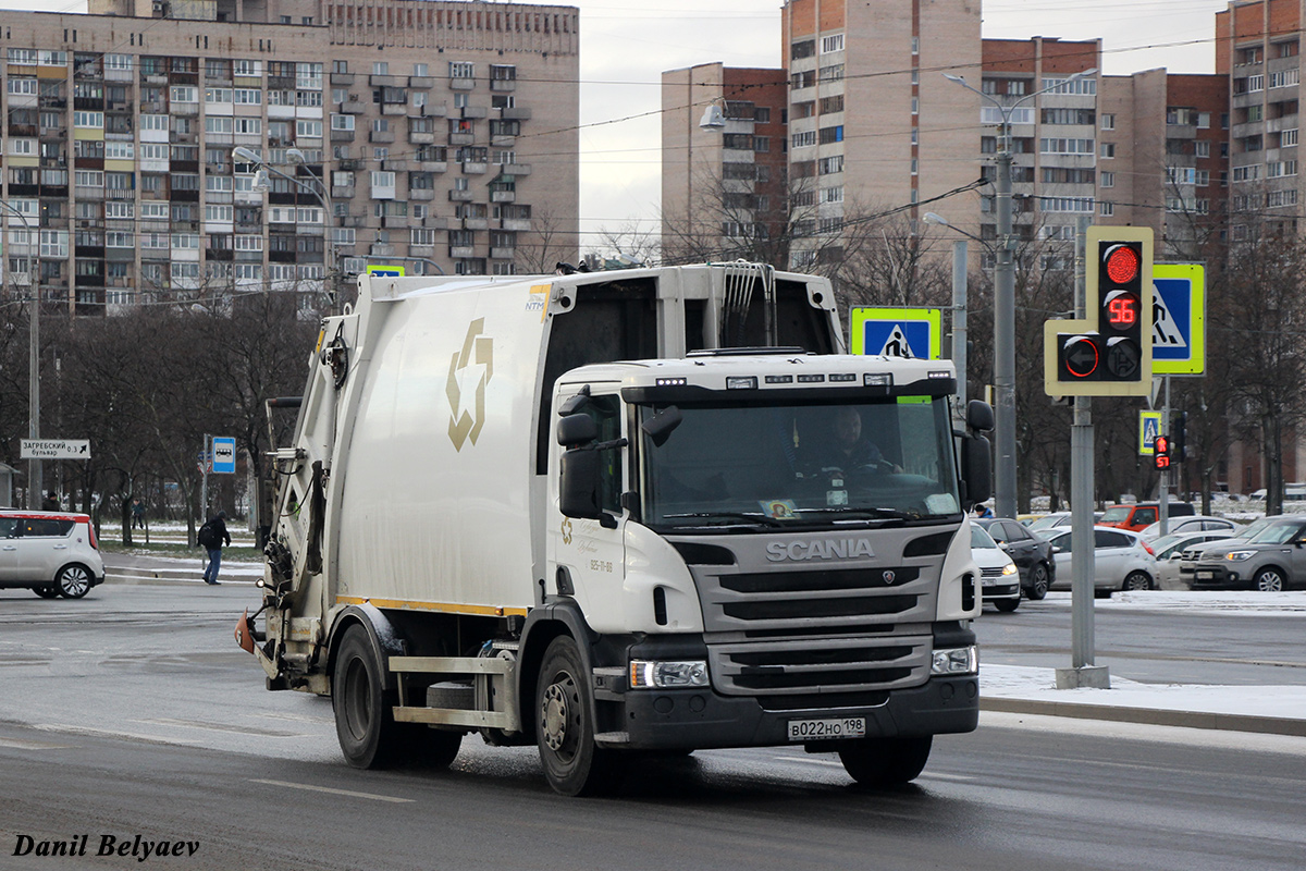 Санкт-Петербург, № В 022 НО 198 — Scania ('2011) P420