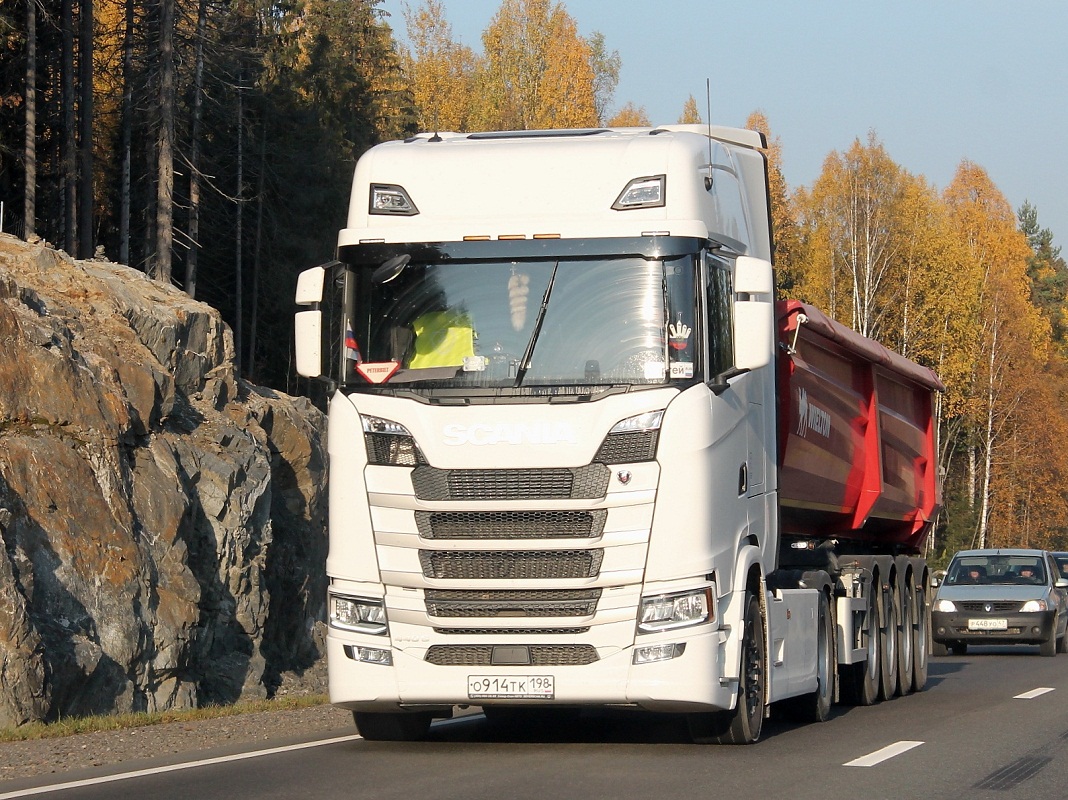 Санкт-Петербург, № О 914 ТК 198 — Scania ('2016) S440