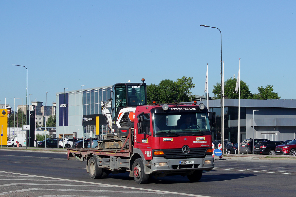 Литва, № HND 636 — Mercedes-Benz Atego 1223