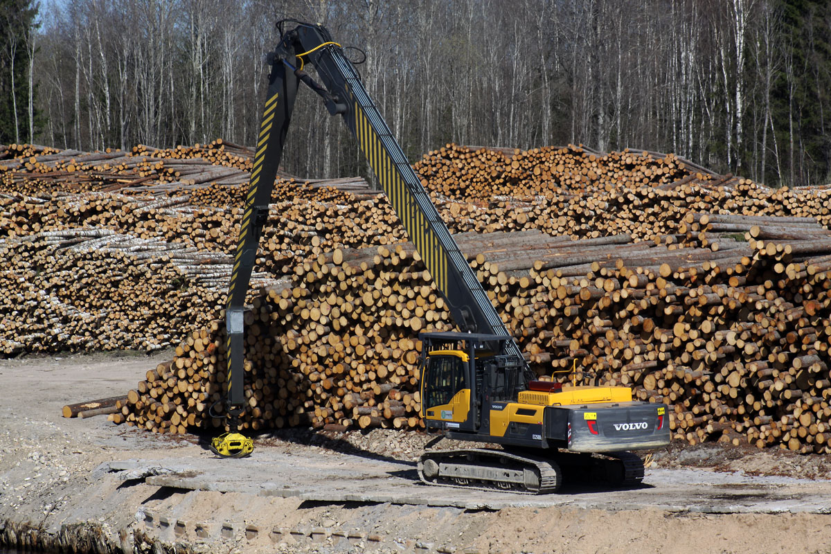 Вологодская область, № (35) Б/Н СТ 0011 — Volvo EC250