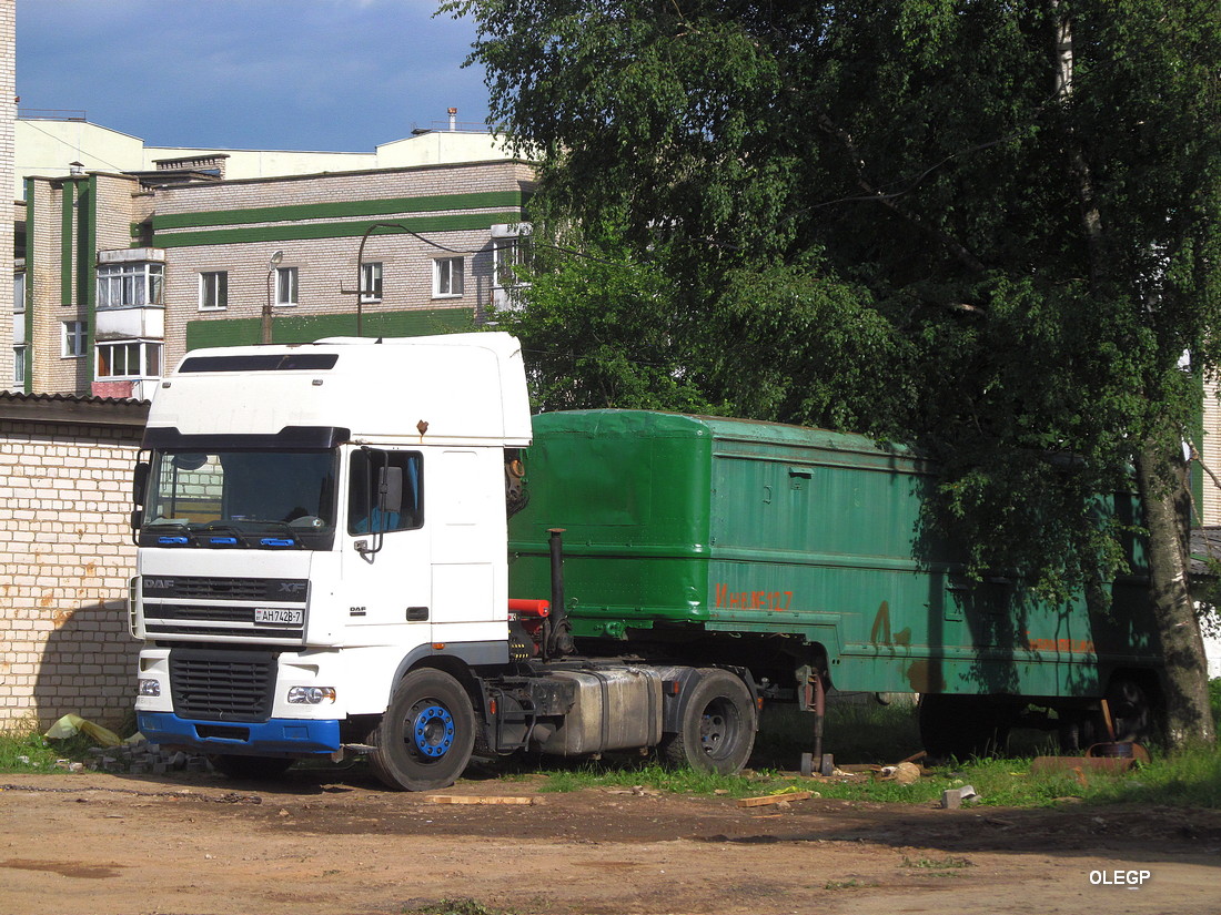 Минск, № АН 7428-7 — DAF XF95 FT